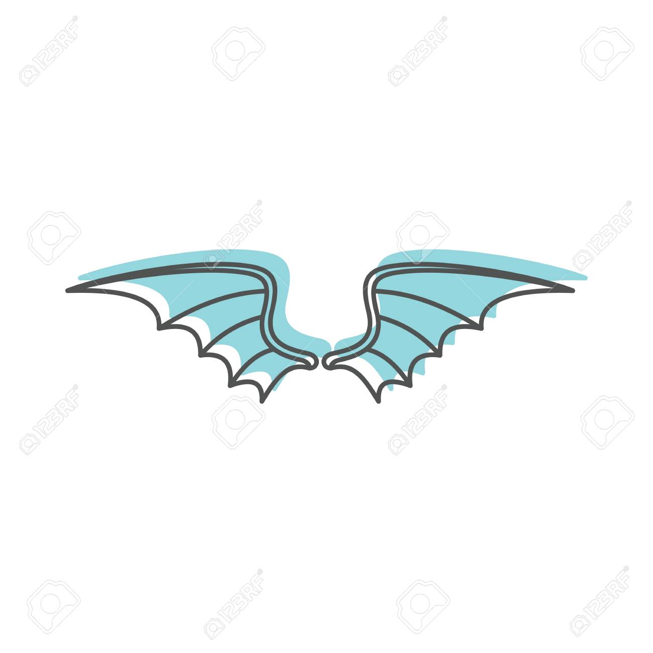 Detail Dragon Wings Clipart Nomer 37