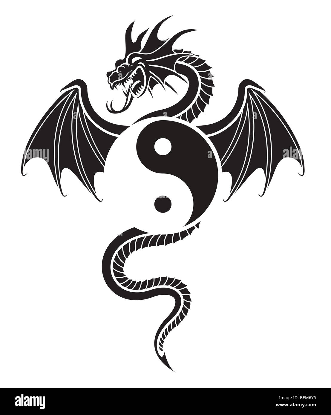 Detail Dragon Yin Yang Nomer 20