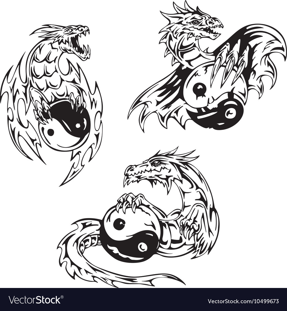 Detail Dragon Yin Yang Nomer 49