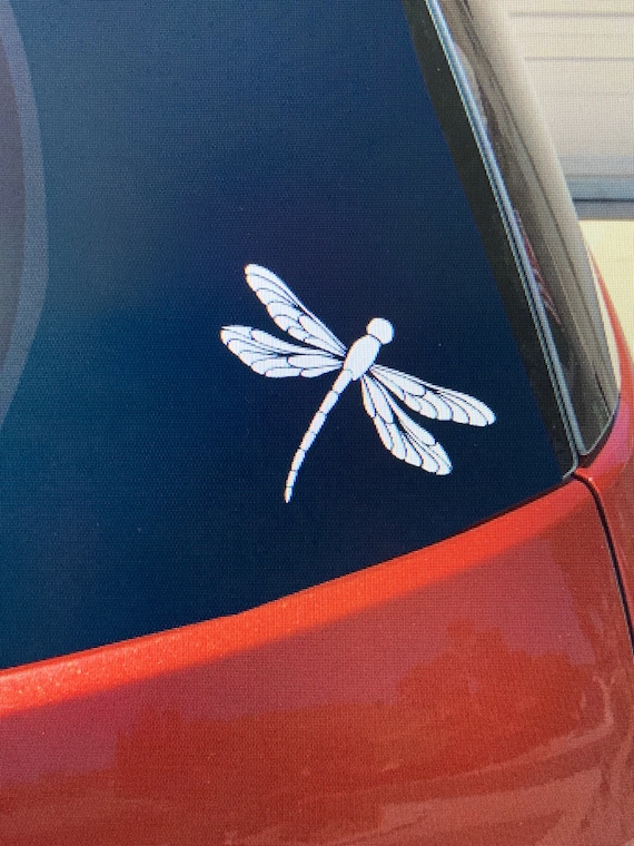 Detail Dragonfly Car Sticker Nomer 2