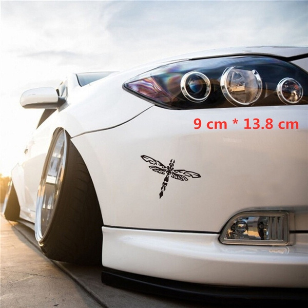 Download Dragonfly Car Sticker Nomer 54