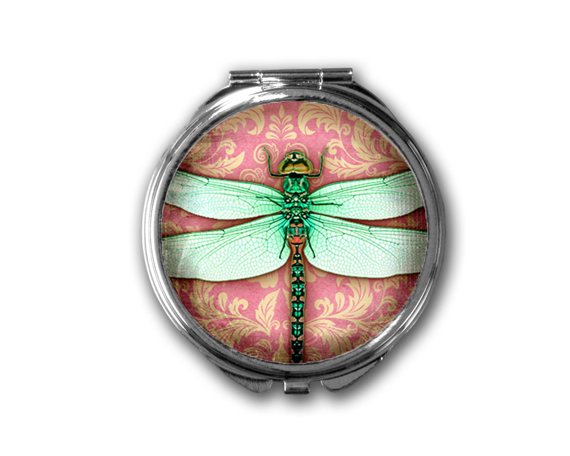 Detail Dragonfly Compact Mirror Nomer 13