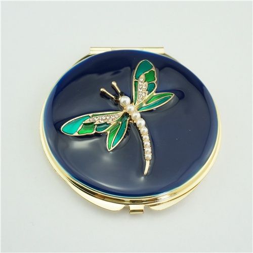 Detail Dragonfly Compact Mirror Nomer 27