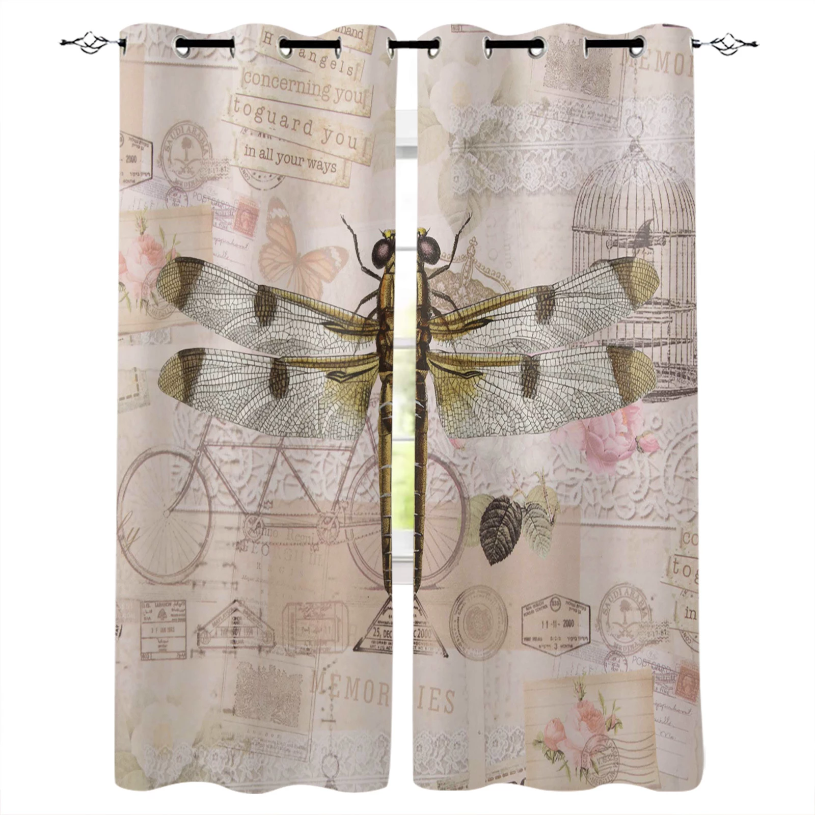 Detail Dragonfly Curtains Nomer 40