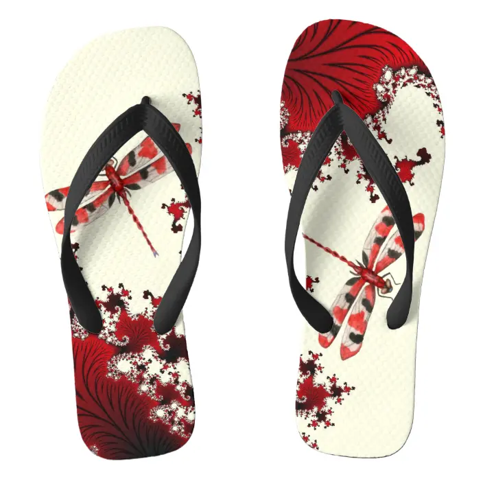 Detail Dragonfly Flip Flops Nomer 7