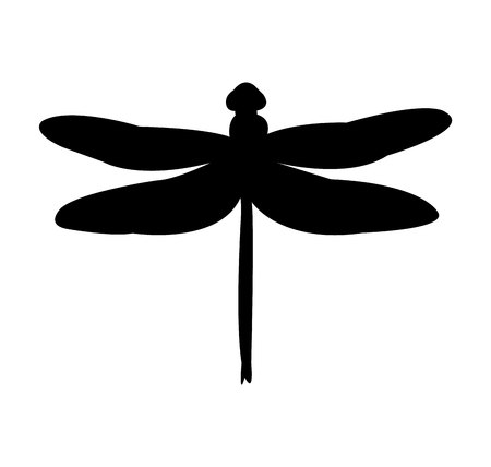 Detail Dragonfly In Flight Silhouette Nomer 48