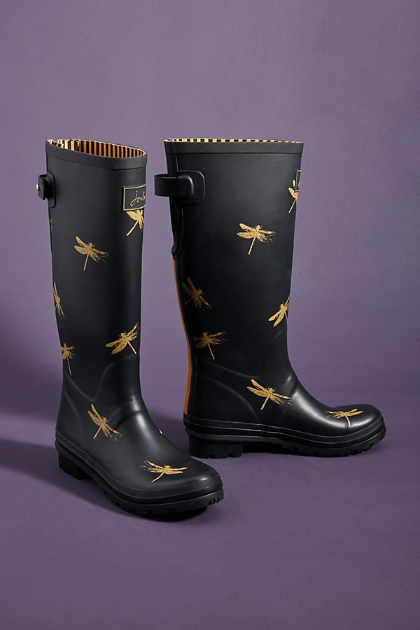 Detail Dragonfly Rain Boots Nomer 3