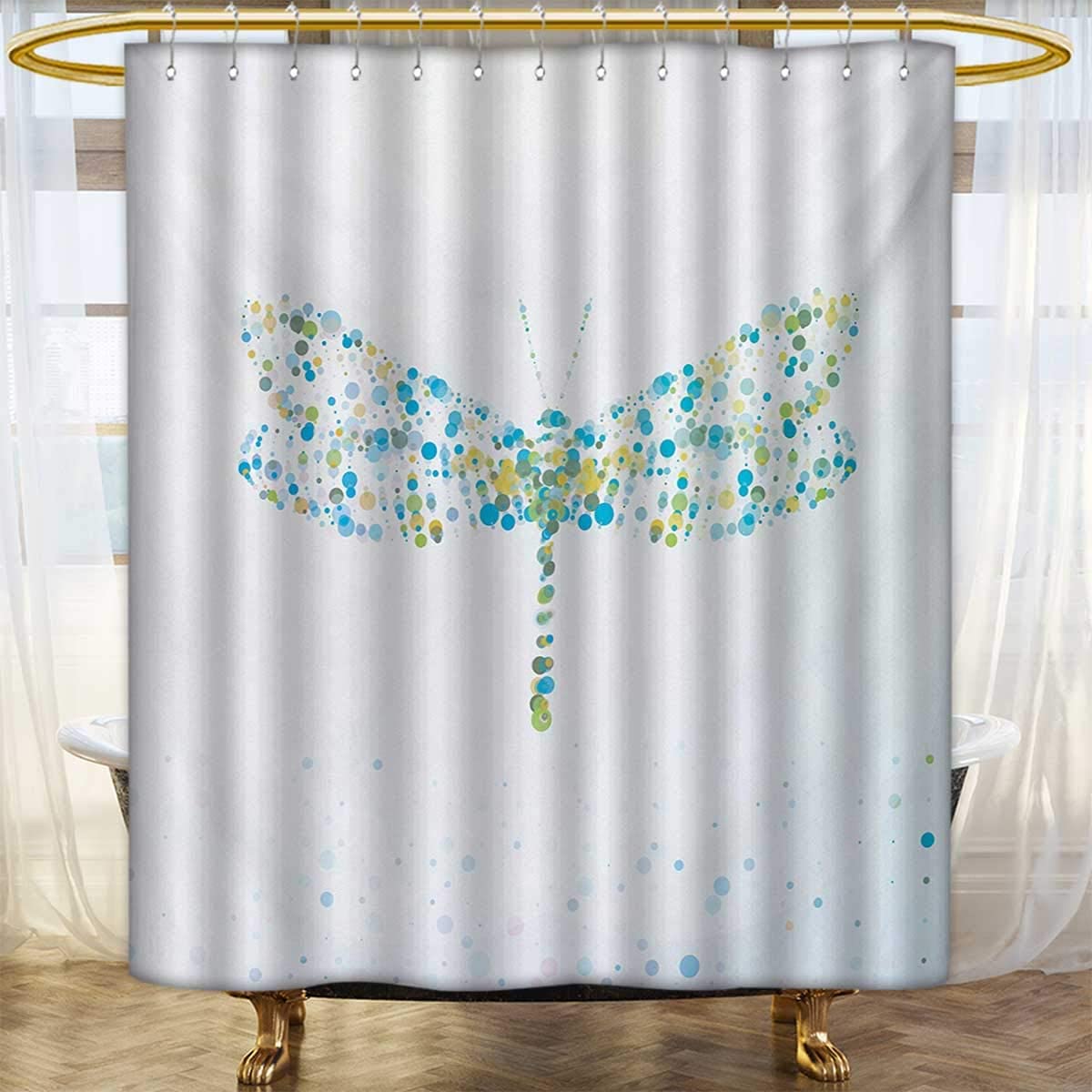 Detail Dragonfly Shower Curtain Amazon Nomer 12