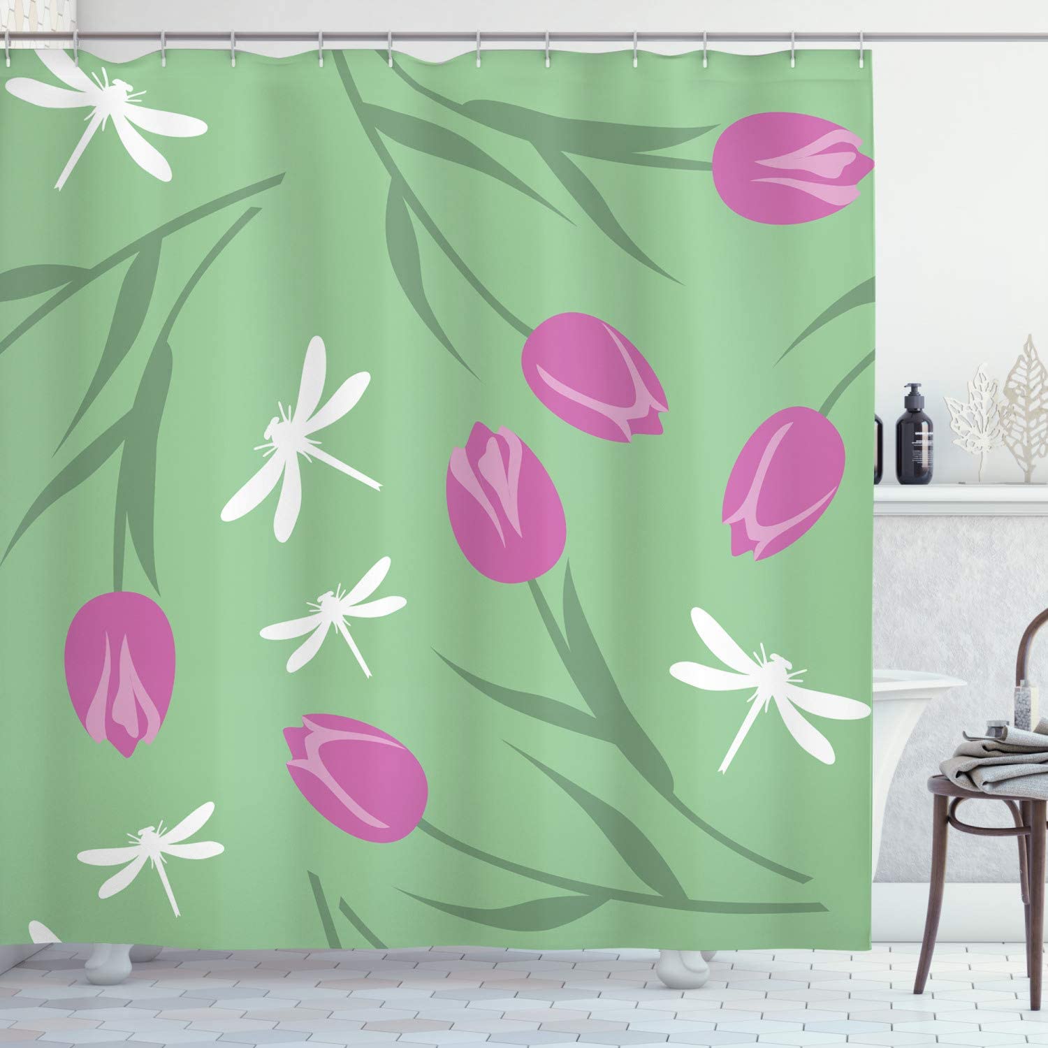 Detail Dragonfly Shower Curtain Amazon Nomer 13