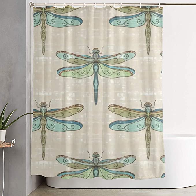 Detail Dragonfly Shower Curtain Amazon Nomer 20