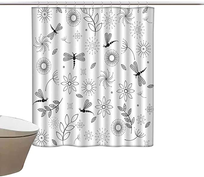 Detail Dragonfly Shower Curtain Amazon Nomer 24