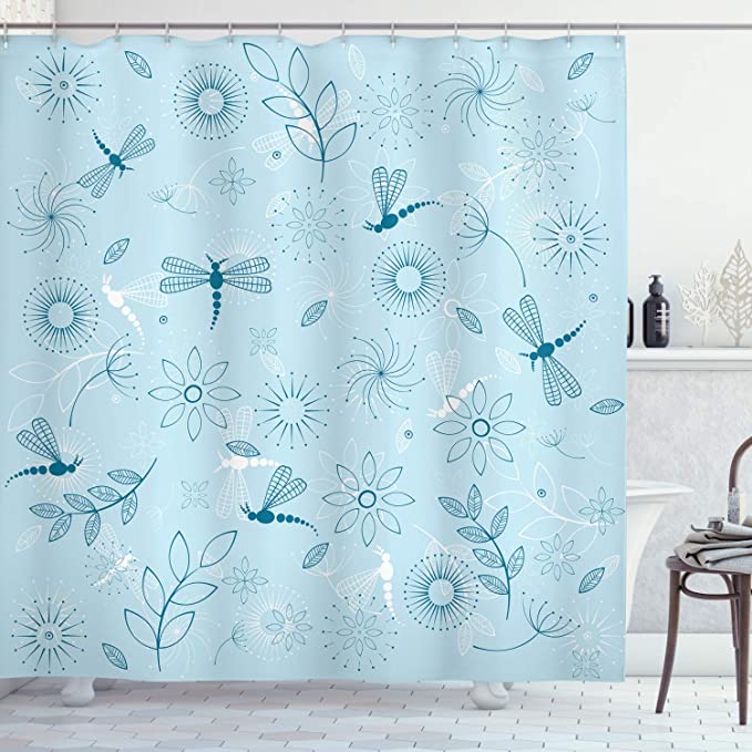 Detail Dragonfly Shower Curtain Amazon Nomer 27