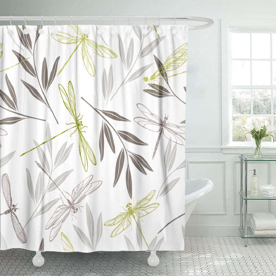 Detail Dragonfly Shower Curtain Amazon Nomer 8