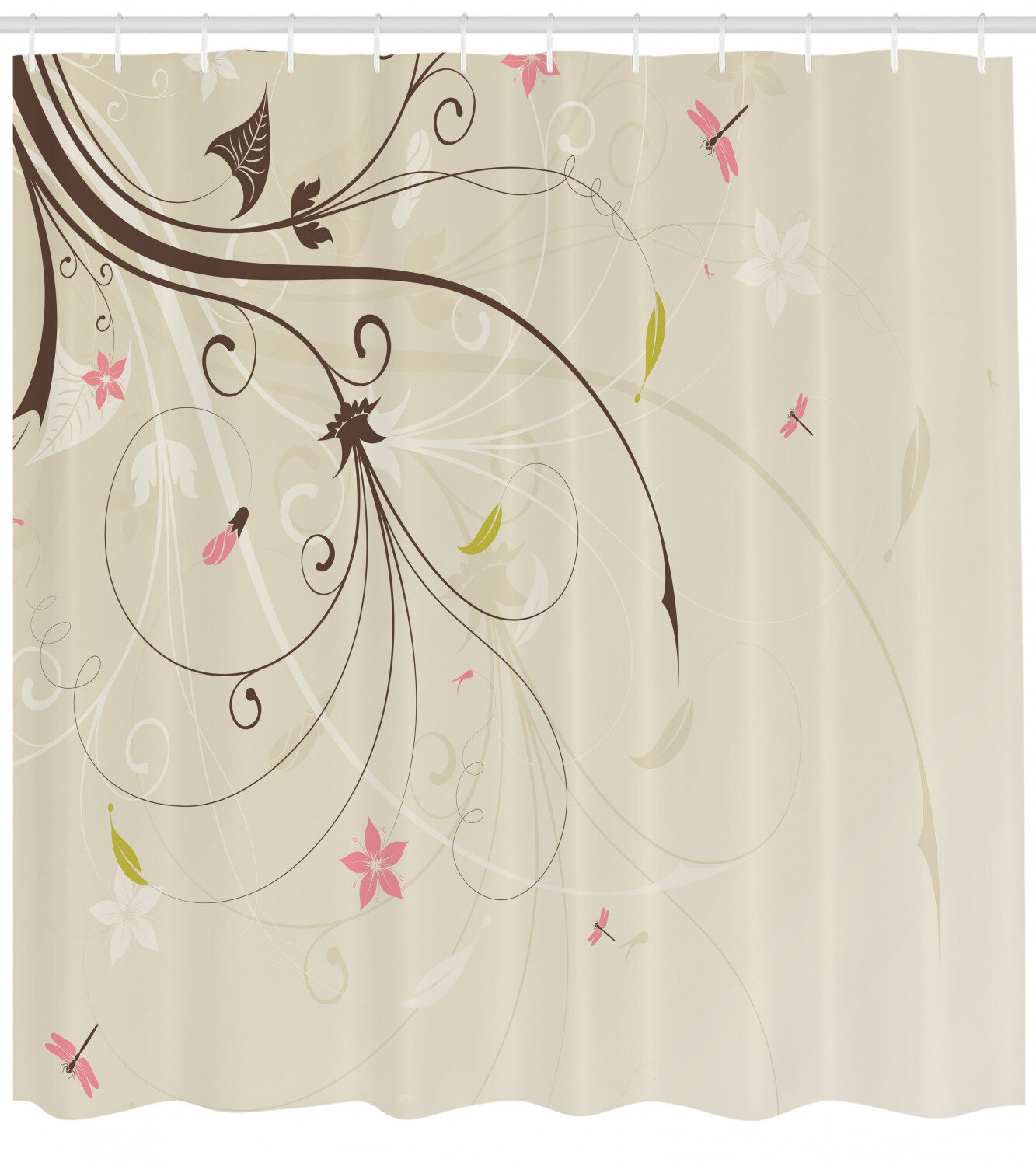 Detail Dragonfly Shower Curtains Nomer 40