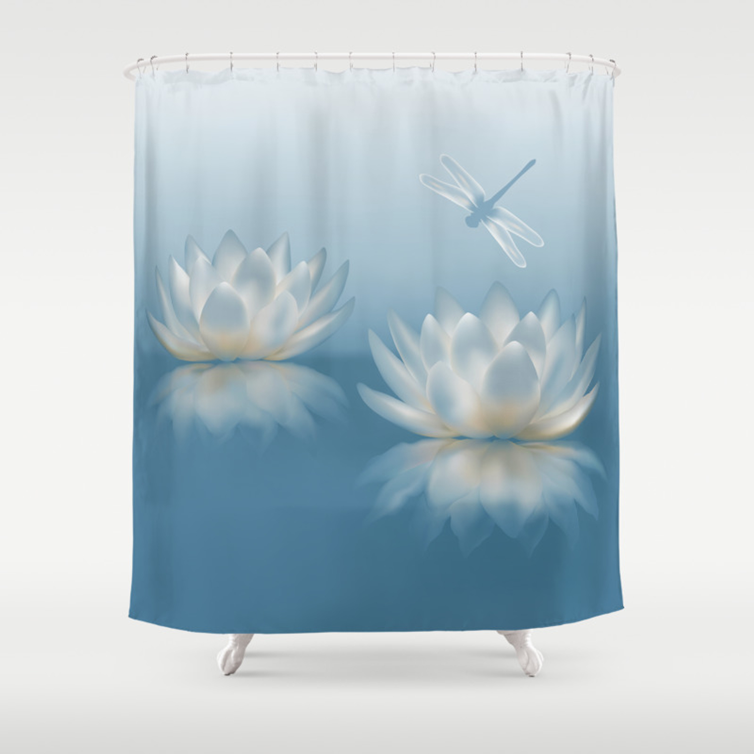 Detail Dragonfly Shower Curtains Nomer 46