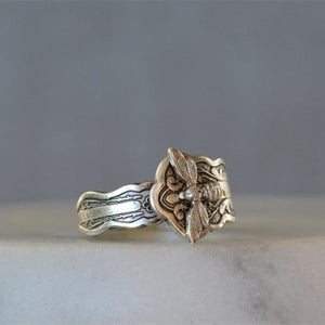 Detail Dragonfly Spoon Ring Nomer 33