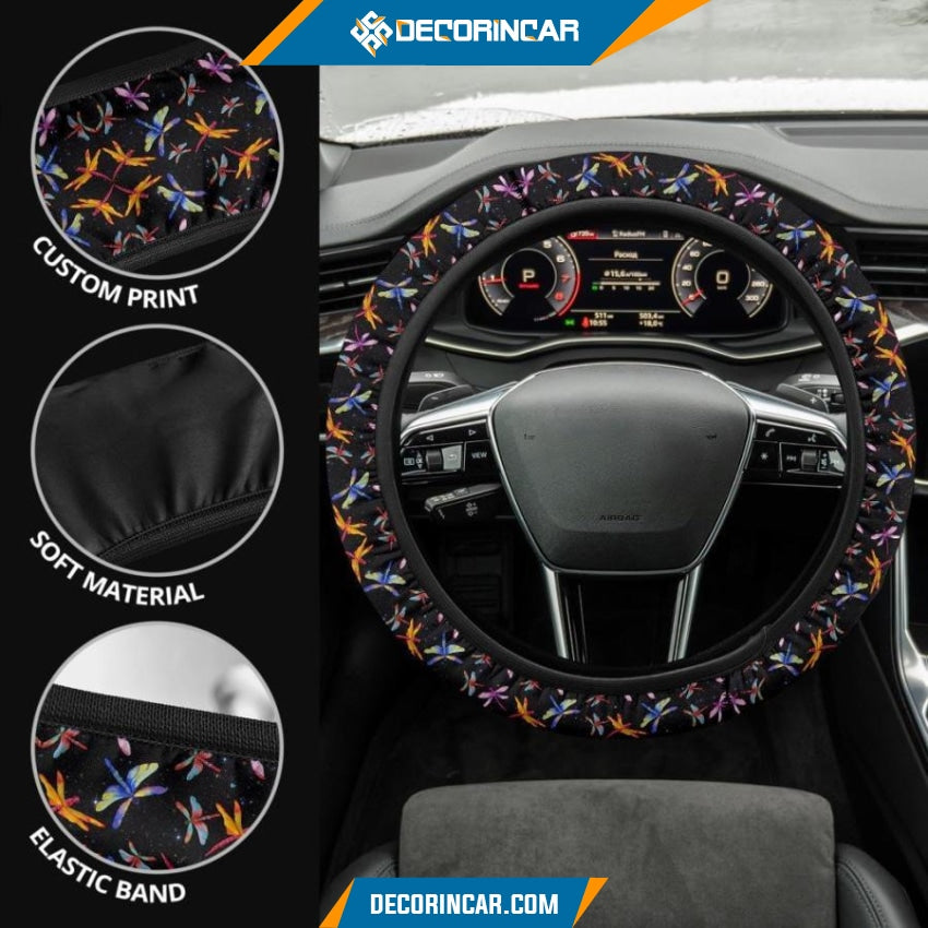 Detail Dragonfly Steering Wheel Cover Nomer 15