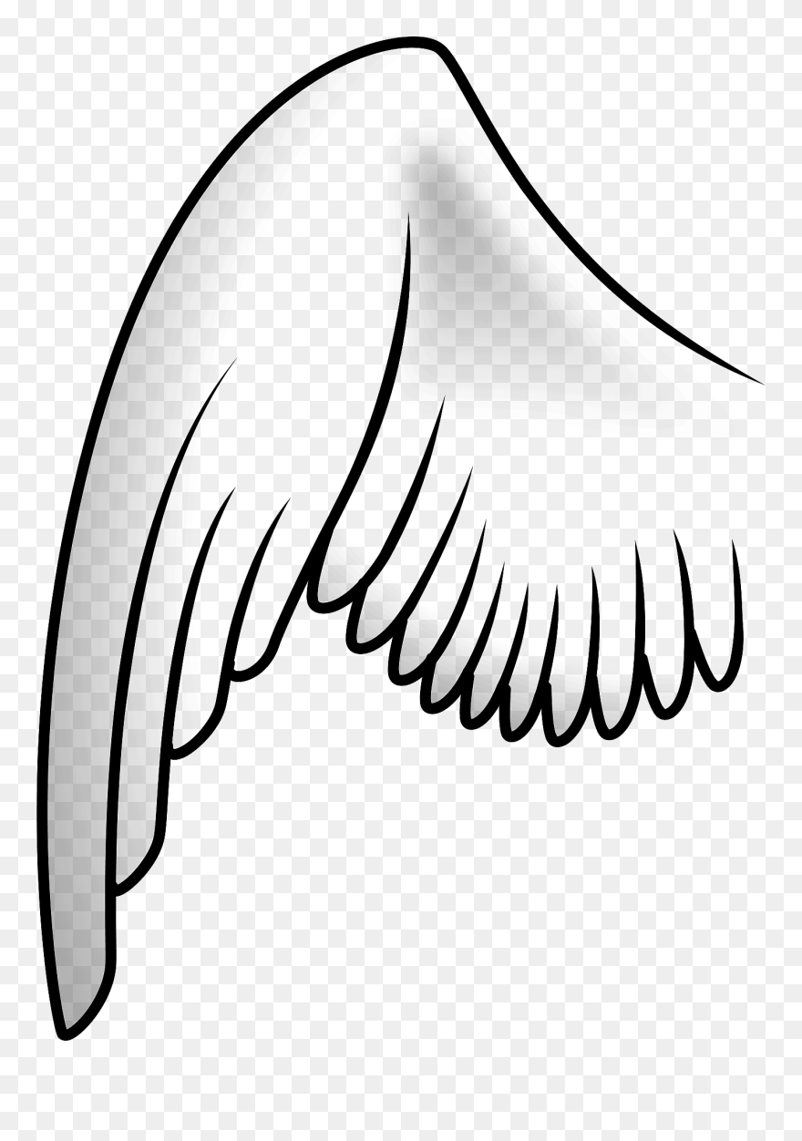 Detail Drawing Easy Angel Wings Nomer 37