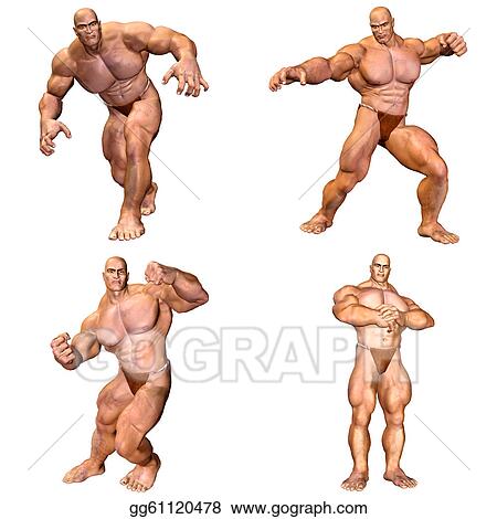 Detail Drawings Of Muscular Men Nomer 25