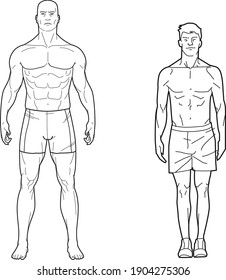 Detail Drawings Of Muscular Men Nomer 53