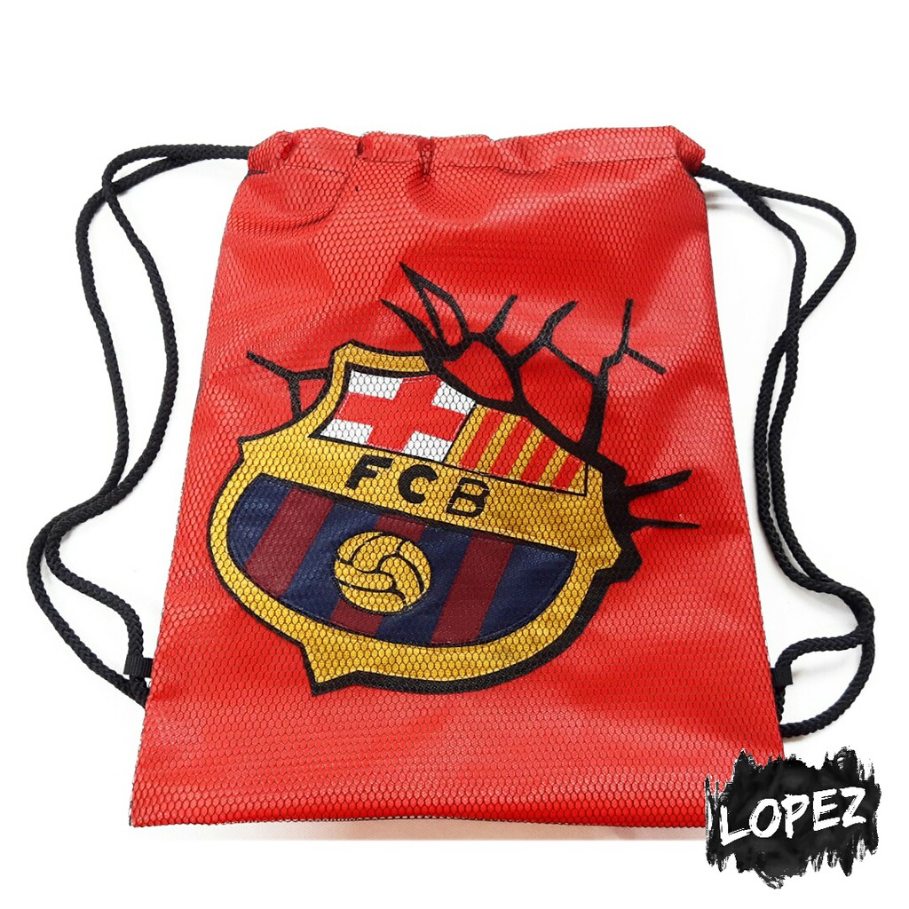 Detail Drawstring Bag Gambar Club Bola Nomer 2