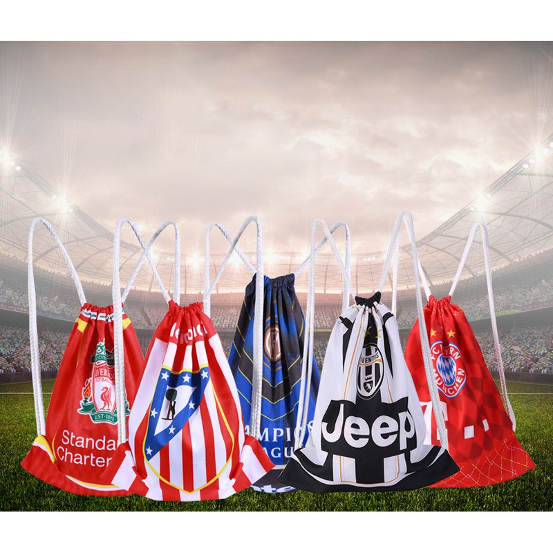 Detail Drawstring Bag Gambar Club Bola Nomer 31