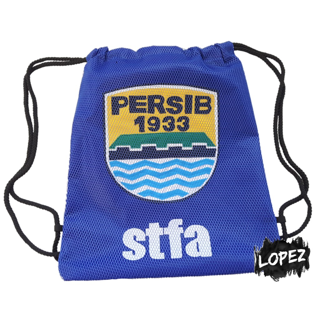 Detail Drawstring Bag Gambar Club Bola Nomer 36