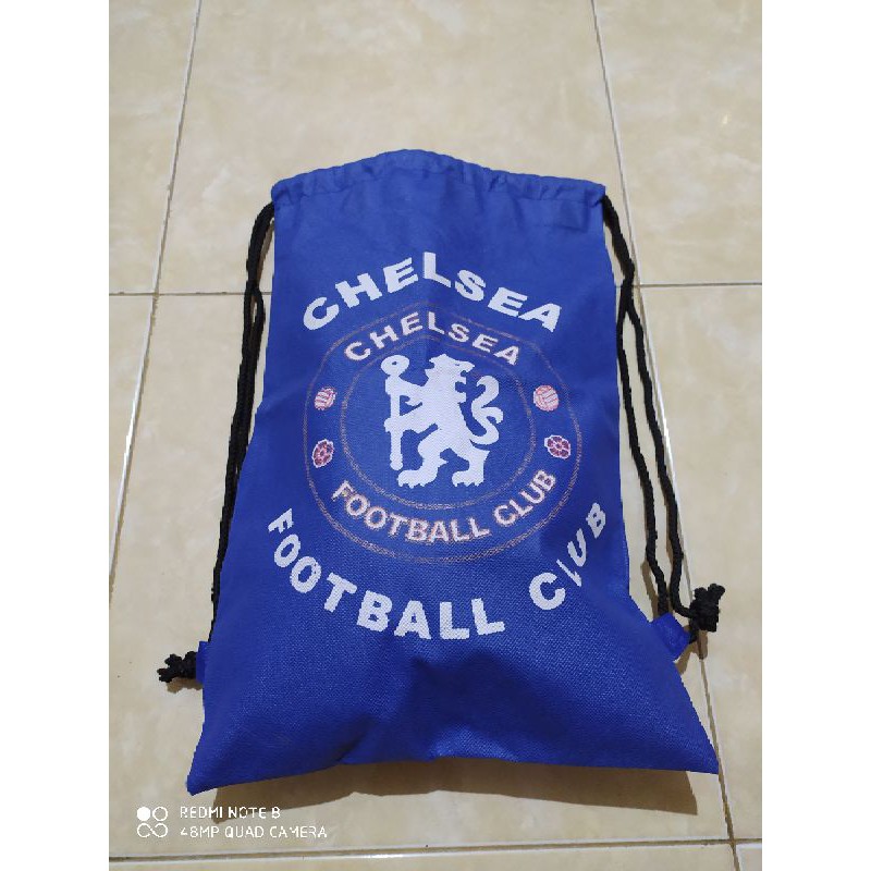 Detail Drawstring Bag Gambar Club Bola Nomer 60