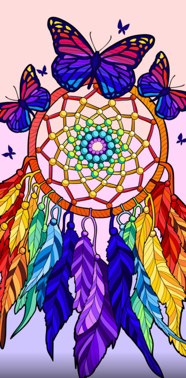 Detail Dream Catcher Rainbow Wallpaper Nomer 37