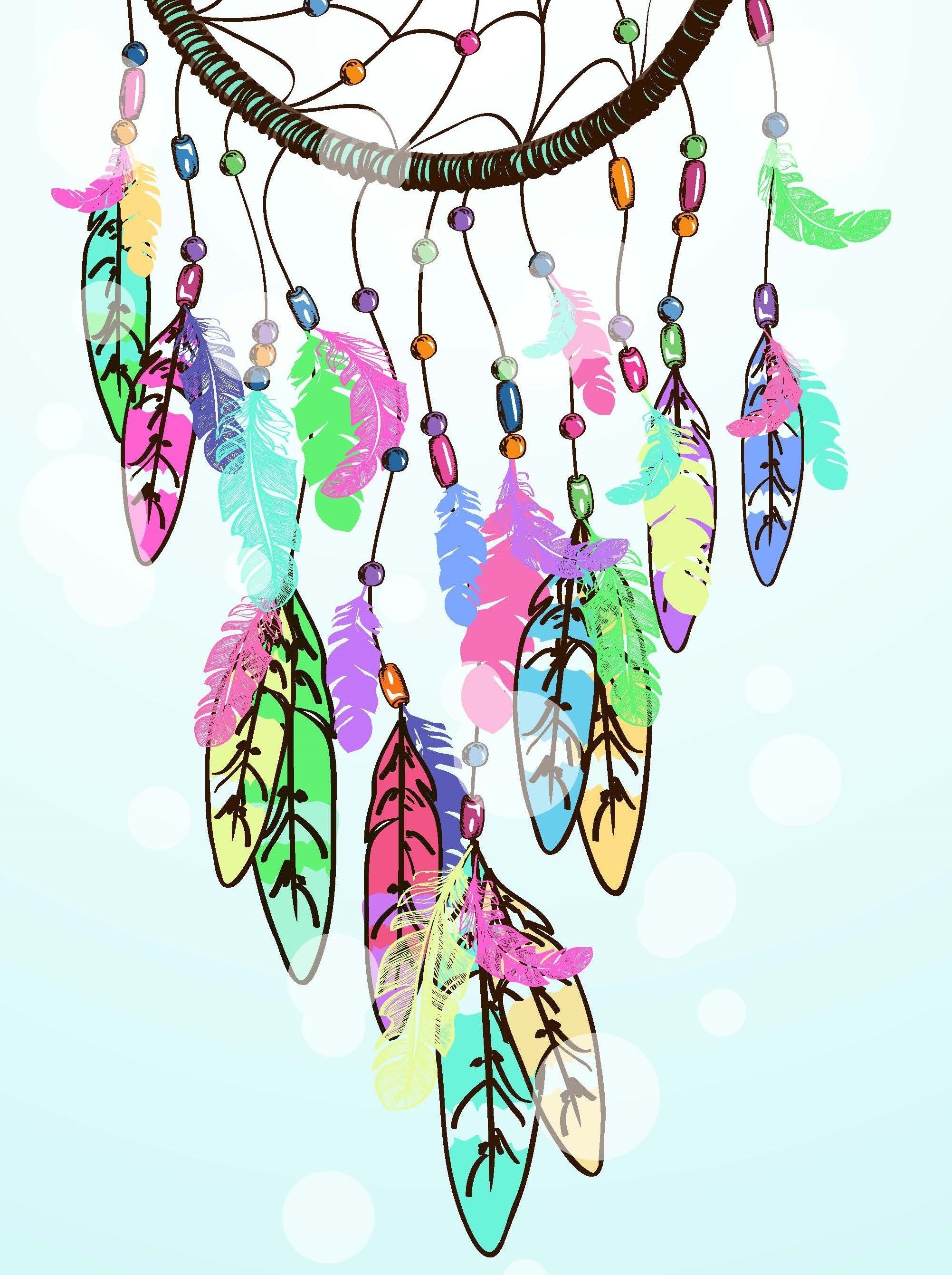 Detail Dream Catcher Rainbow Wallpaper Nomer 50