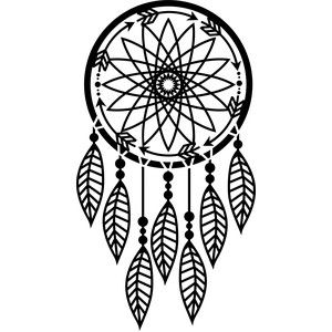 Detail Dream Catcher Silhouette Png Nomer 20