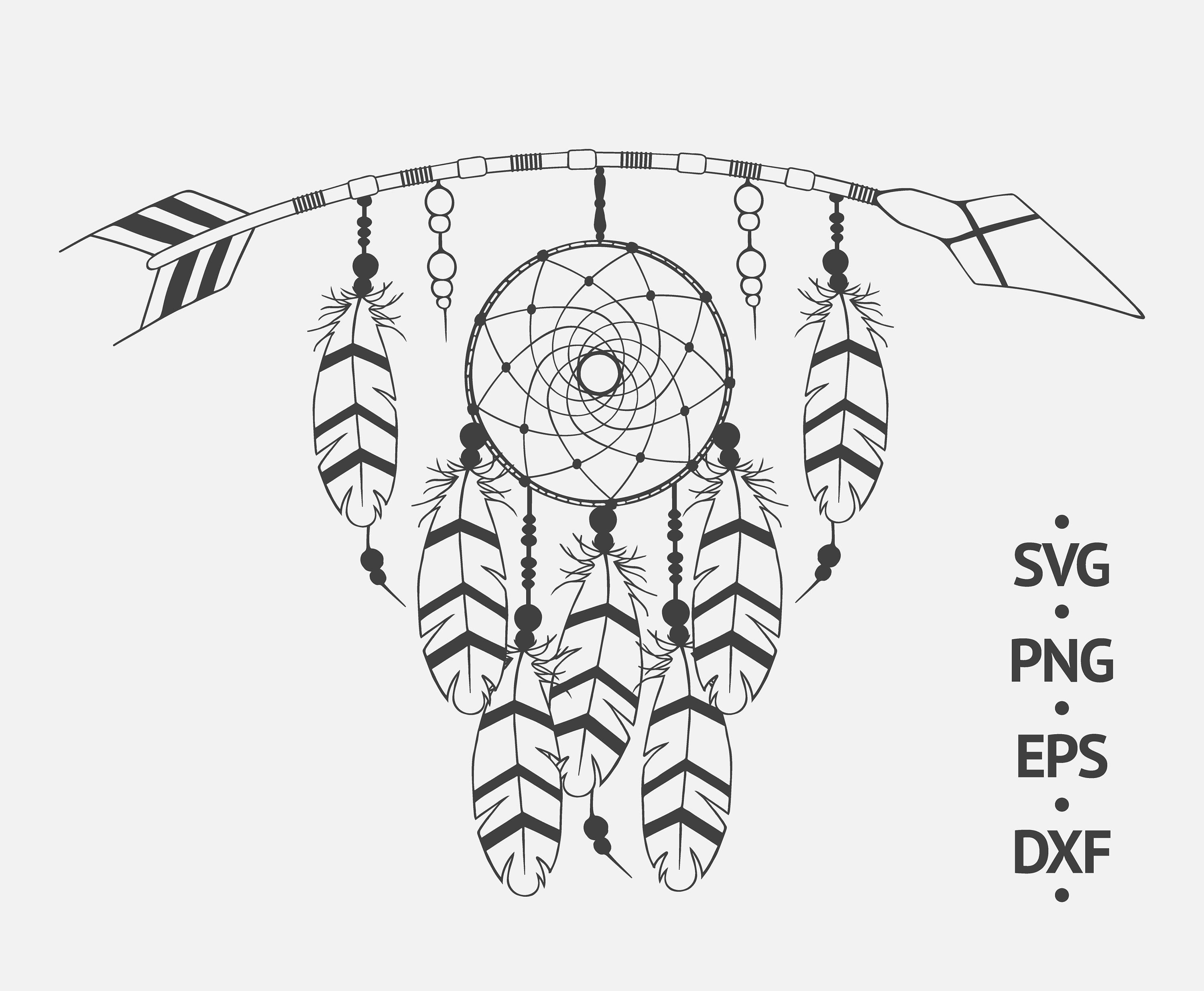 Detail Dream Catcher Silhouette Png Nomer 31