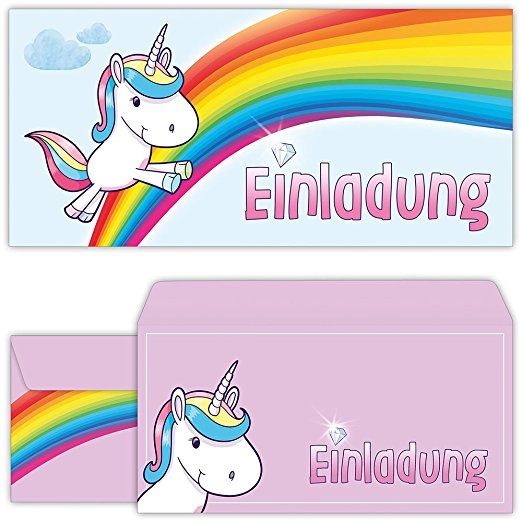 Detail Einhorn Einladung Nomer 8