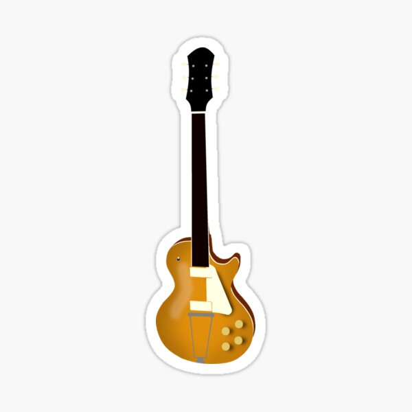 Detail Gitarren Sticker Nomer 23