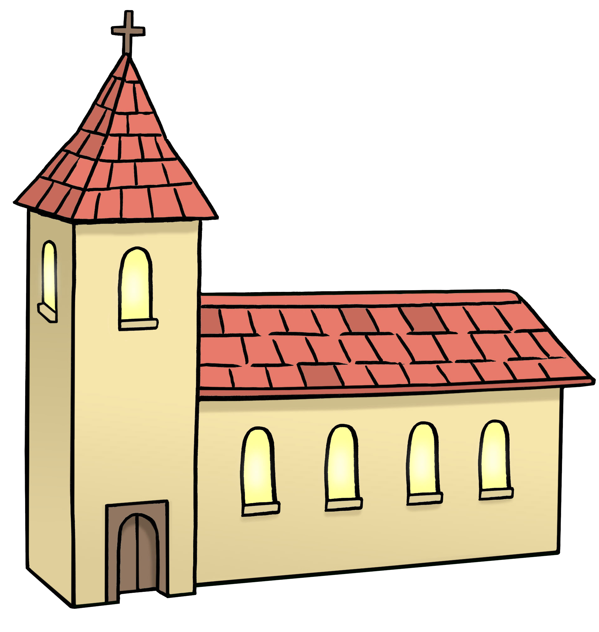 Karikatur Kirche - KibrisPDR