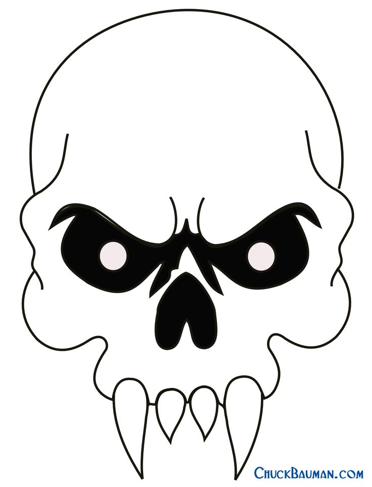 Detail Skull Zeichnung Nomer 3