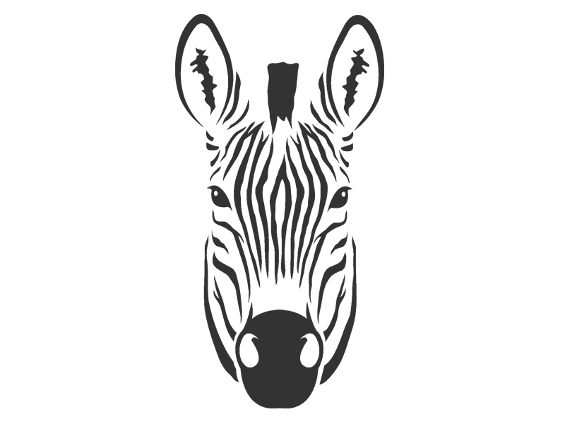 Detail Zebra Kopf Zeichnen Nomer 3