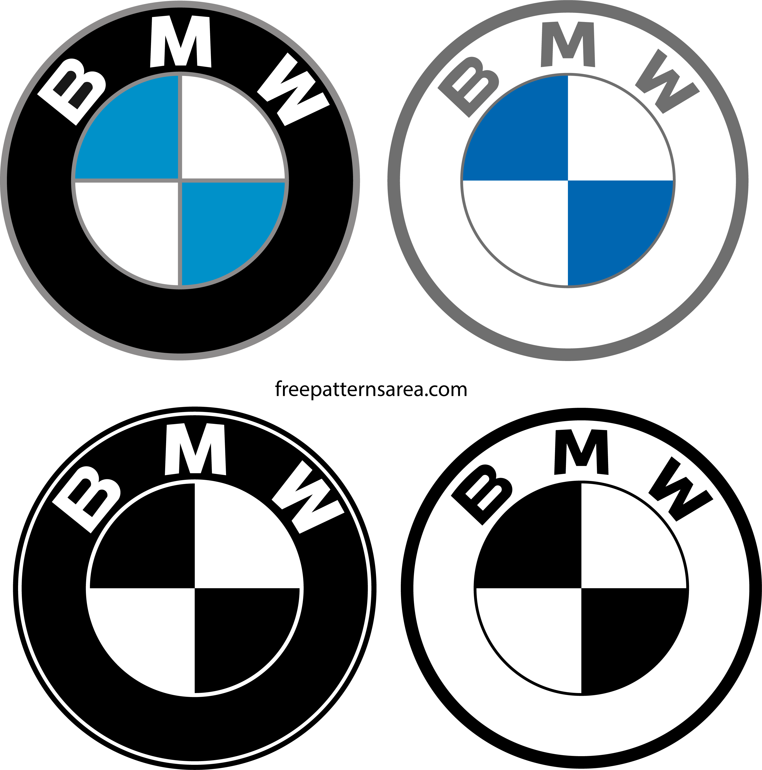 Detail Bmw Drawing Logo Nomer 4
