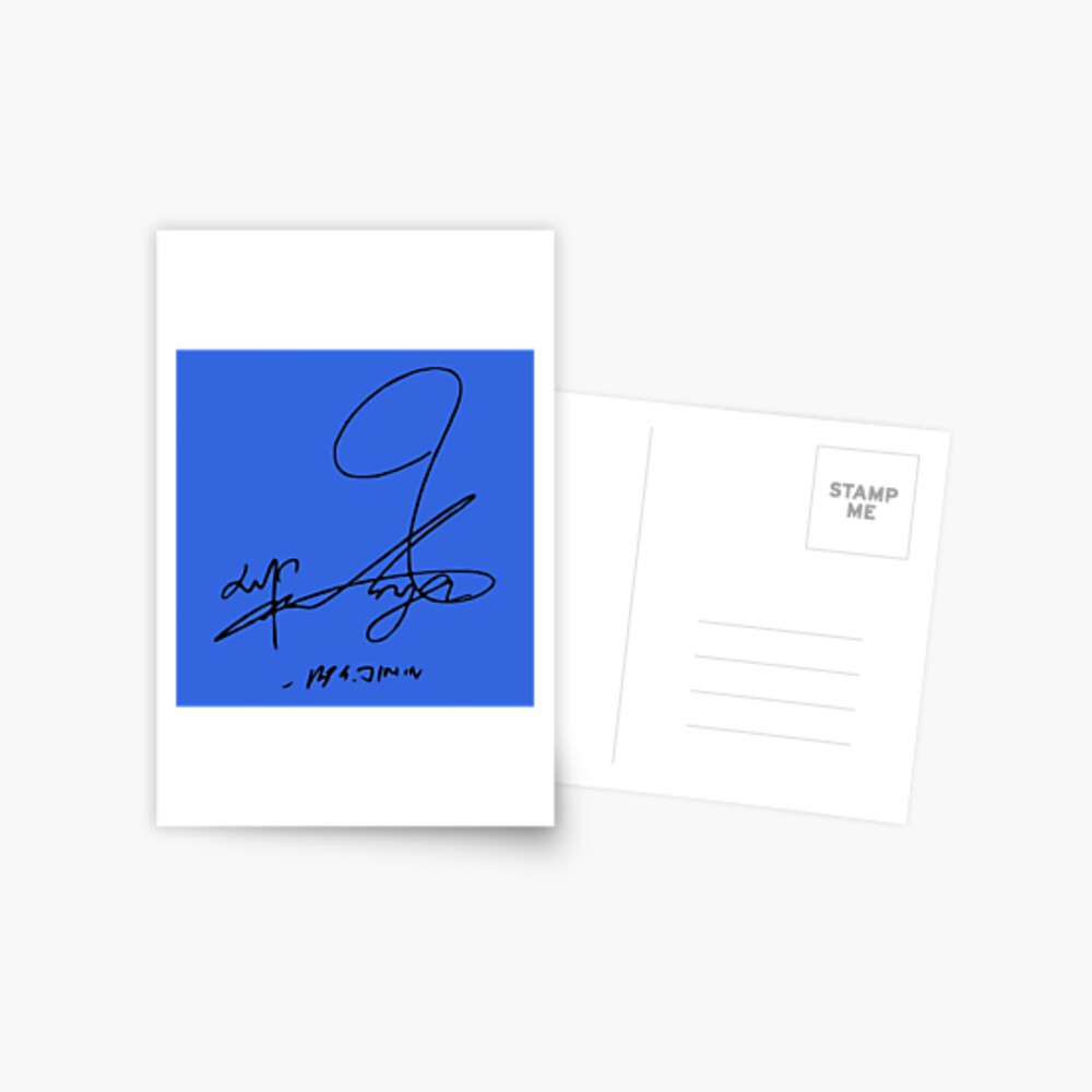 Detail Bts Signature Jimin Nomer 10