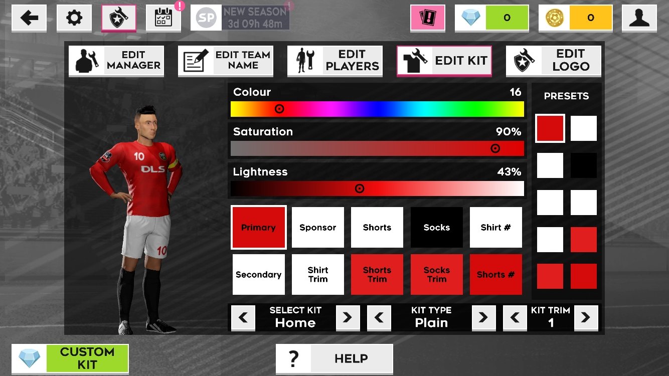 Detail Dream League Soccer Pro Nomer 55