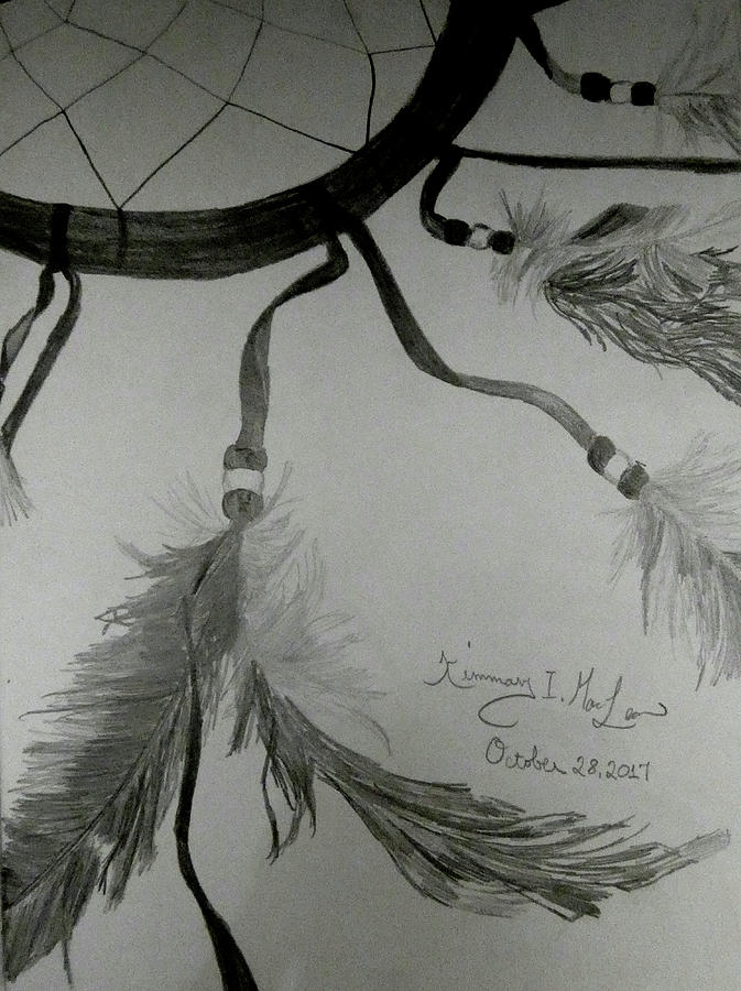 Detail Dreamcatcher Pencil Drawing Nomer 40