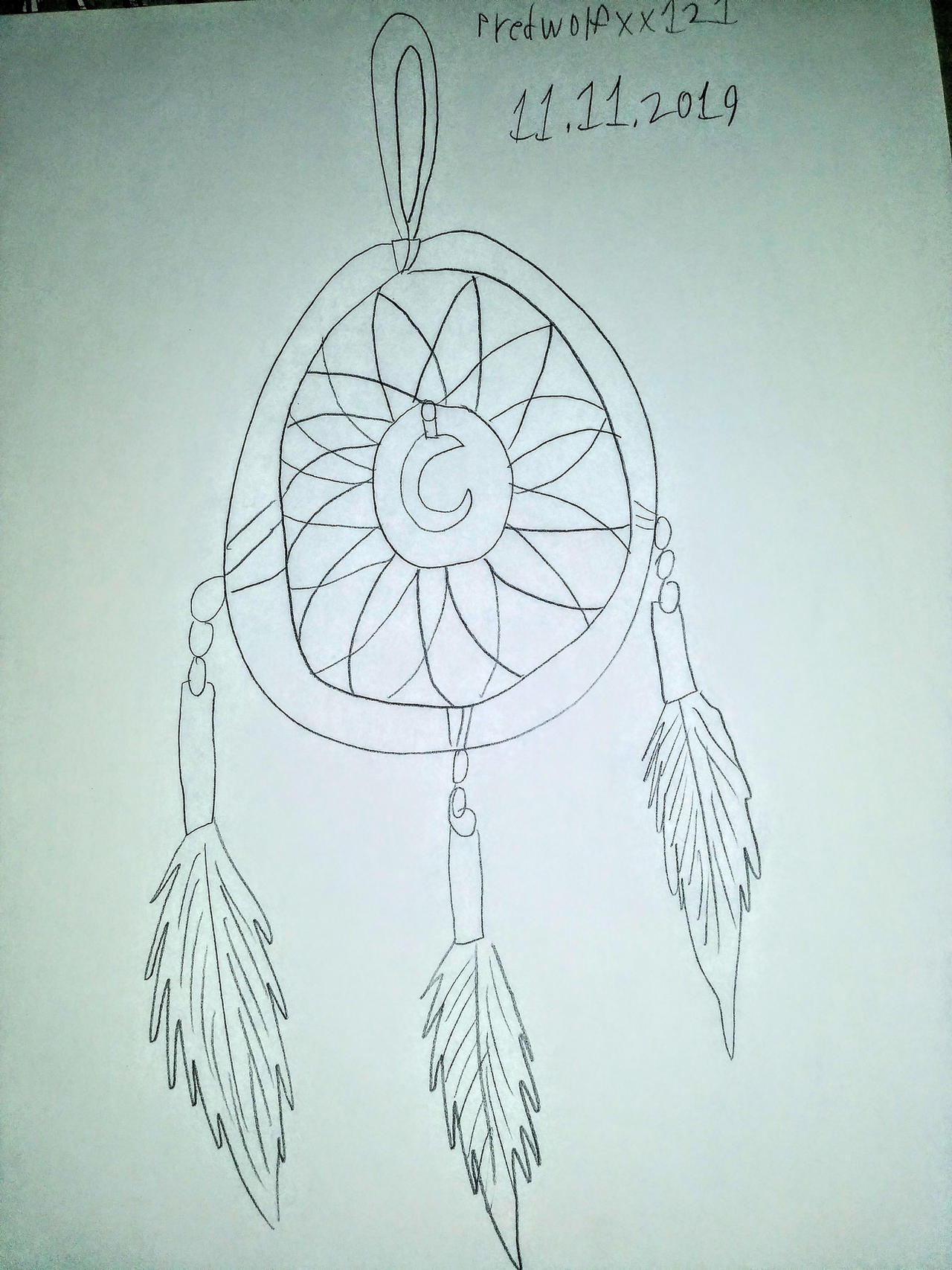 Detail Dreamcatcher Pencil Drawings Nomer 53