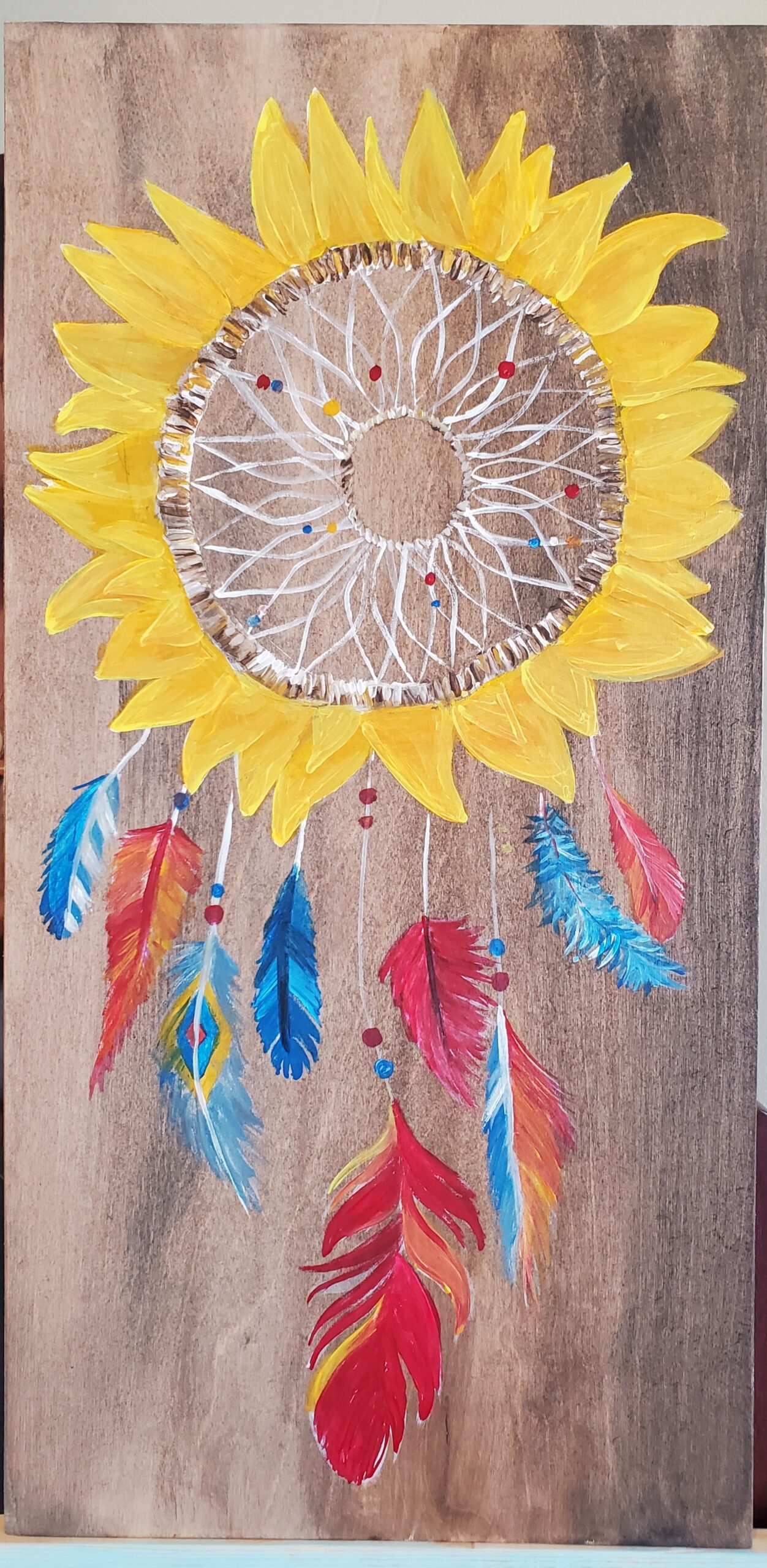 Detail Dreamcatcher Sunflower Nomer 51