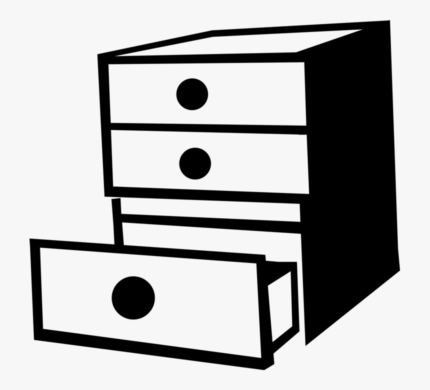 Detail Dresser Clipart Black And White Nomer 6