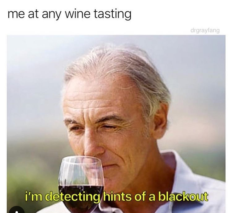 Detail Drinking Wine Meme Nomer 18