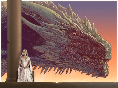 Detail Drogon Game Of Thrones Nomer 30