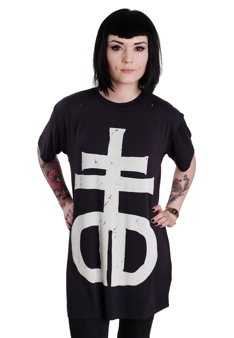 Drop Dead Logo T Shirt - KibrisPDR