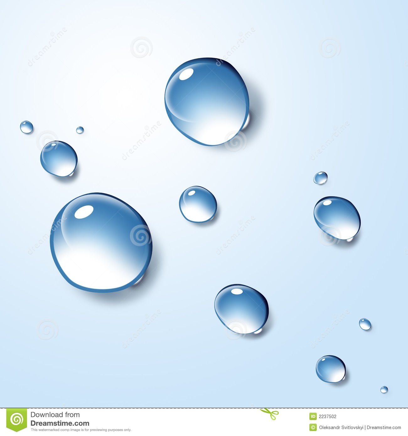 Detail Drops Of Water Nomer 10