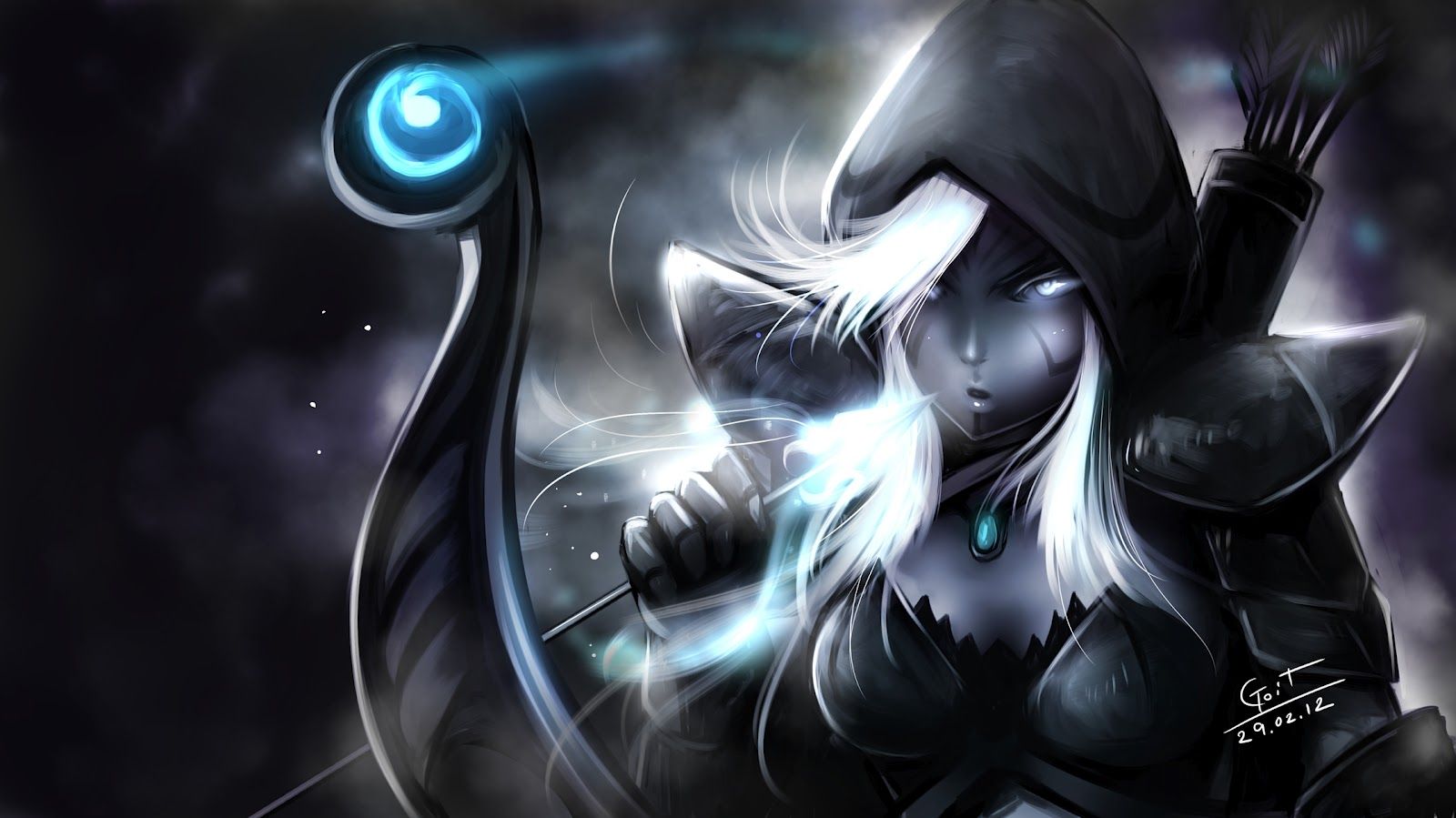 Detail Drow Ranger Dota 2 Wallpaper Hd Nomer 25