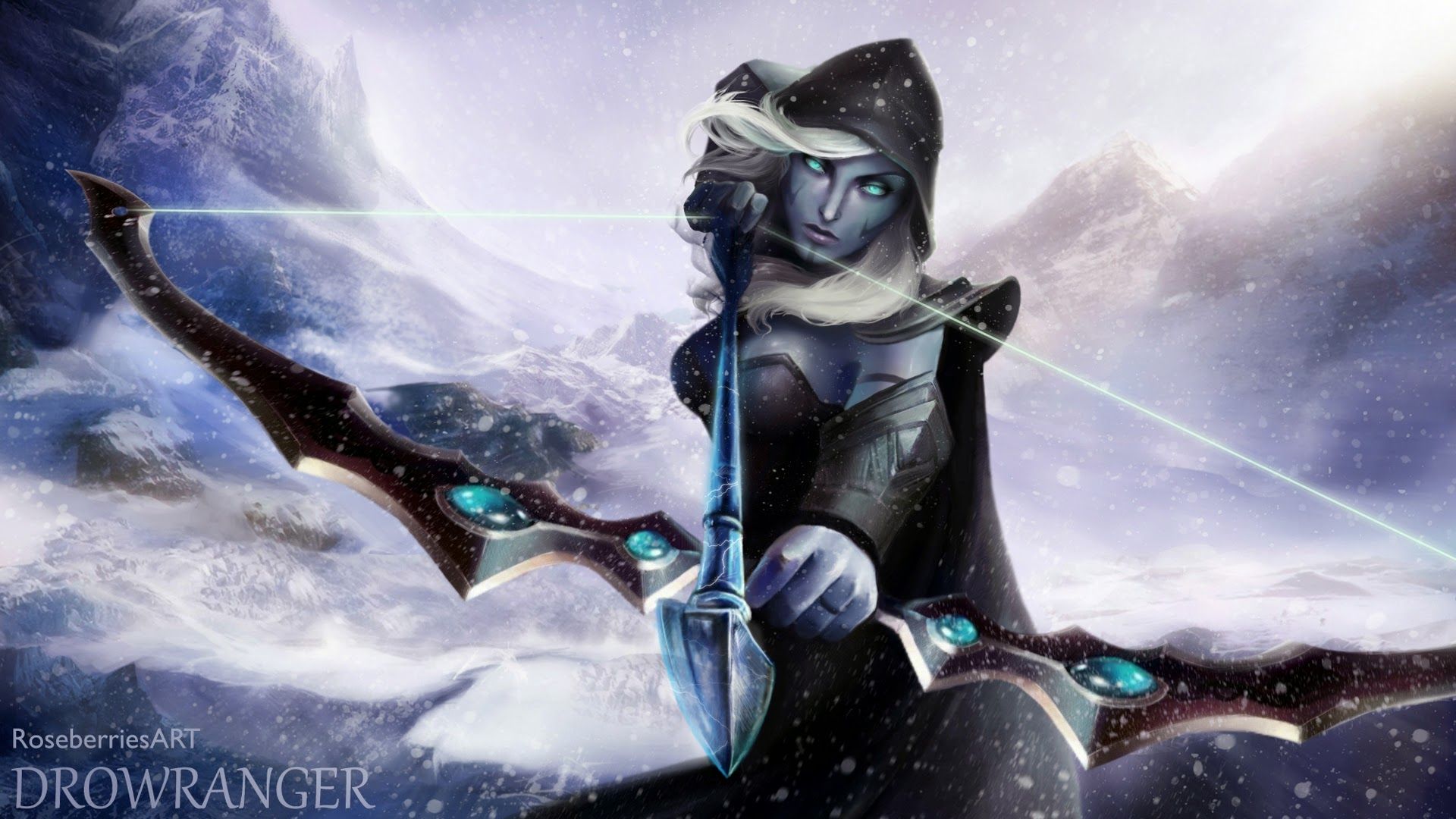 Detail Drow Ranger Dota 2 Wallpaper Hd Nomer 30